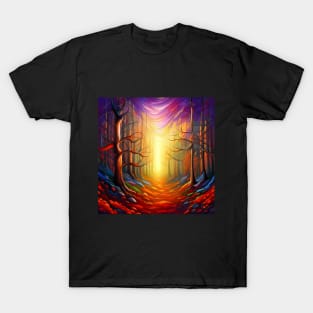 Forest Painting T-Shirt